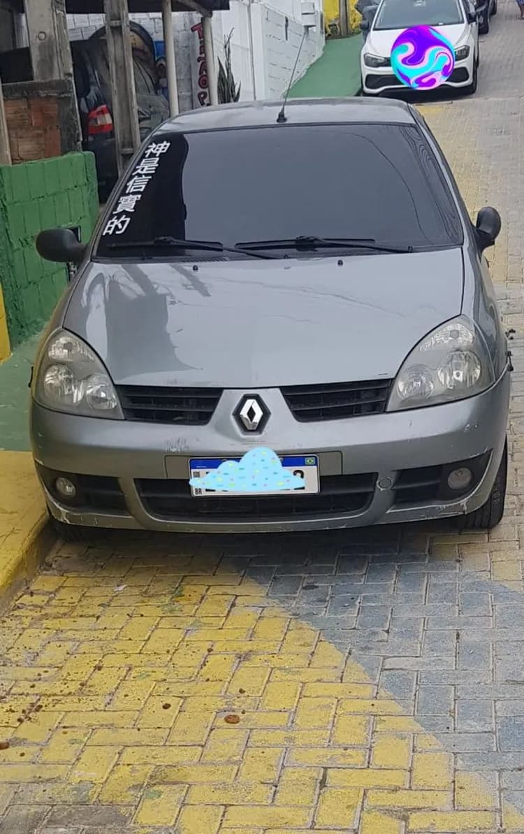 Renault Clio Sed. Expression Hi-flex 1.0 16V 4P 2008