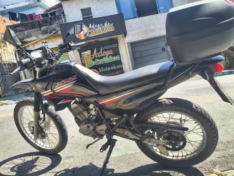 XTZ 125 partida elétrica 