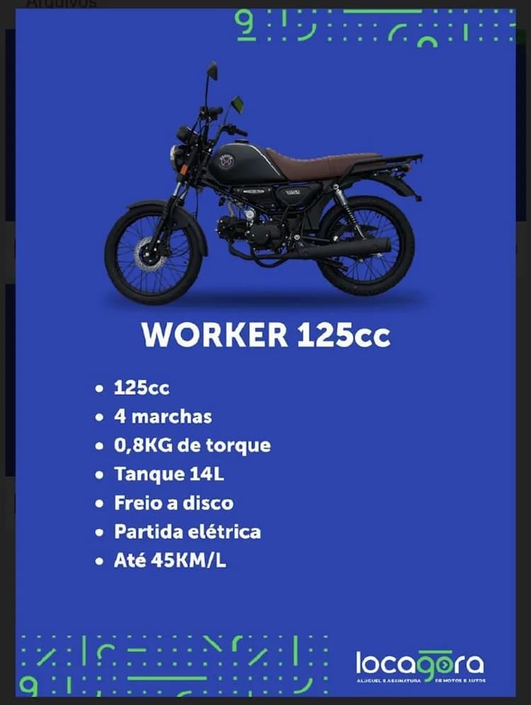 Shineray worker 