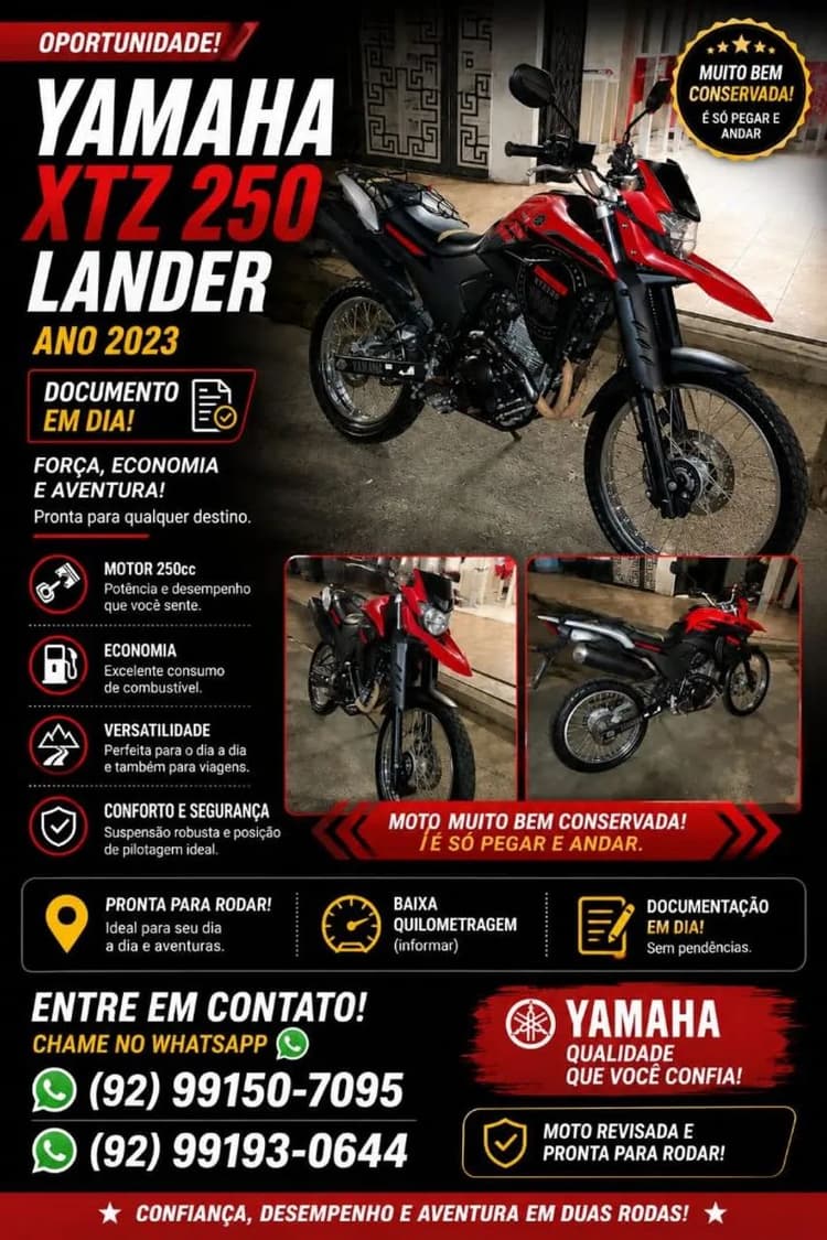 Lander a venda 