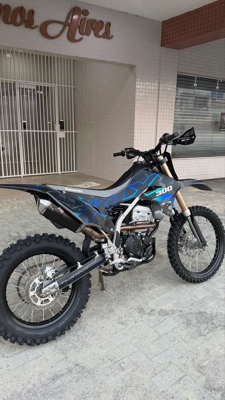 KLX 300 - TROCA MATERIAL CONSTRUÇÃO +$