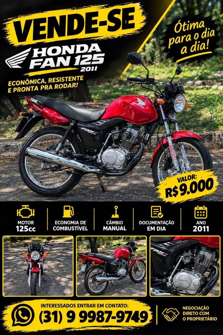 Vendo moto 