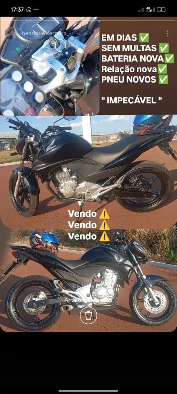 Cb300r impecável 