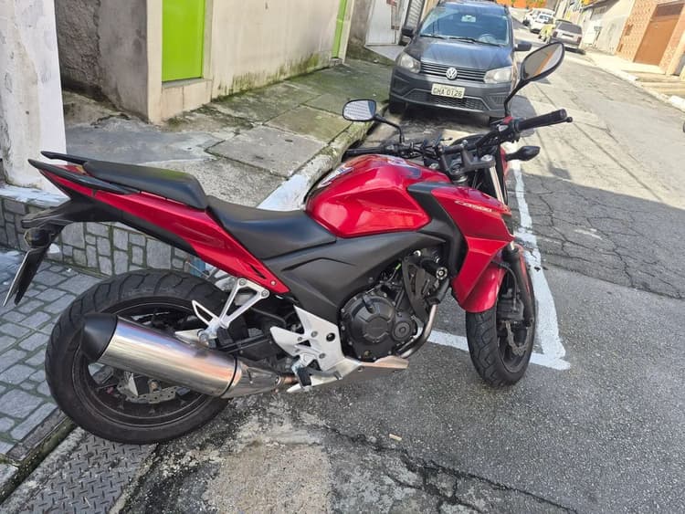 CB 500f zerada
