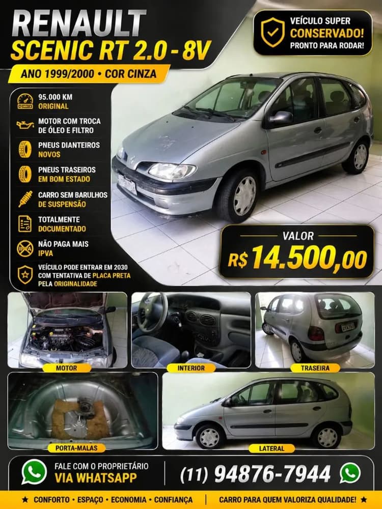 Renault Scenic RT 2.0 2000