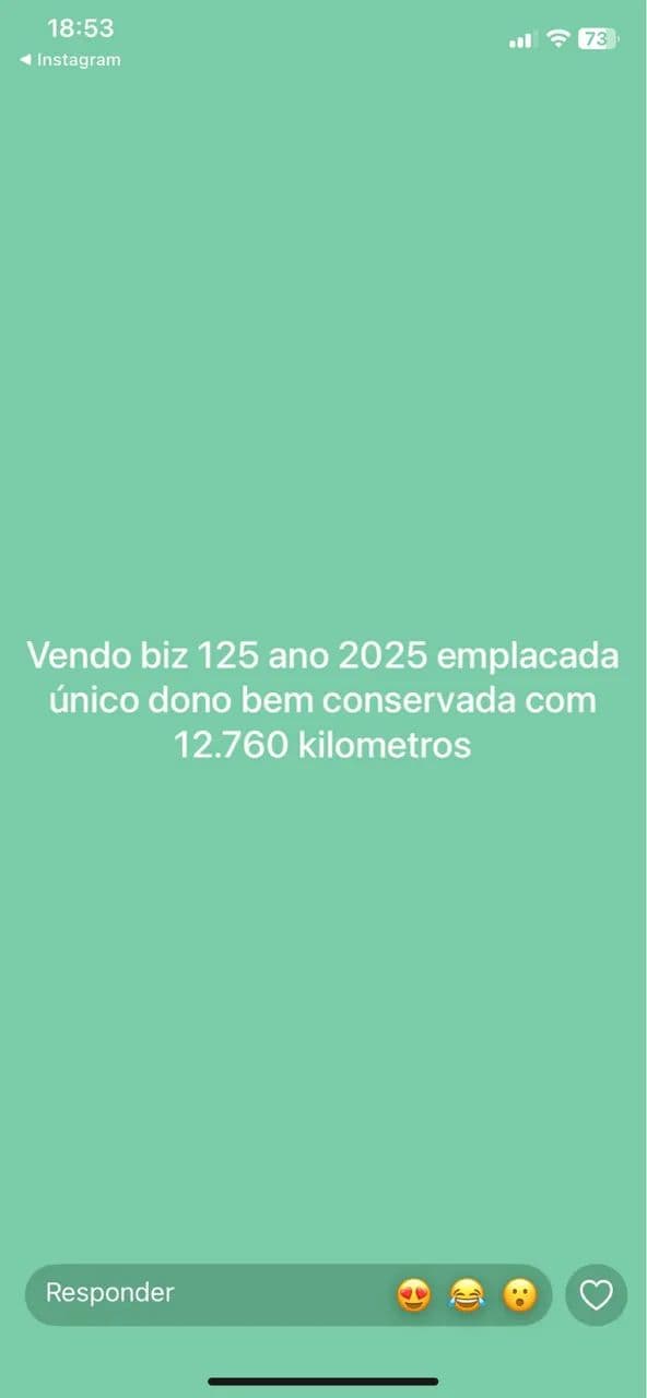 Moto bem conservada