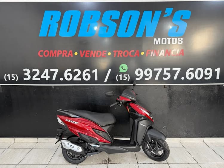 Honda Elite 125c 0km 2027 já documentada apronta entrega 