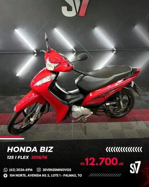 HONDA BIZ 125 2016