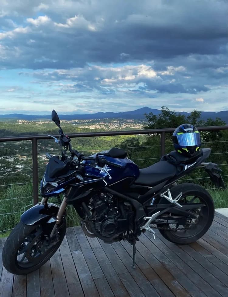 Cb500f 2024 azul