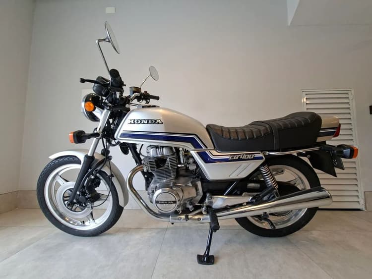 Cb 400 1981  placa preta 