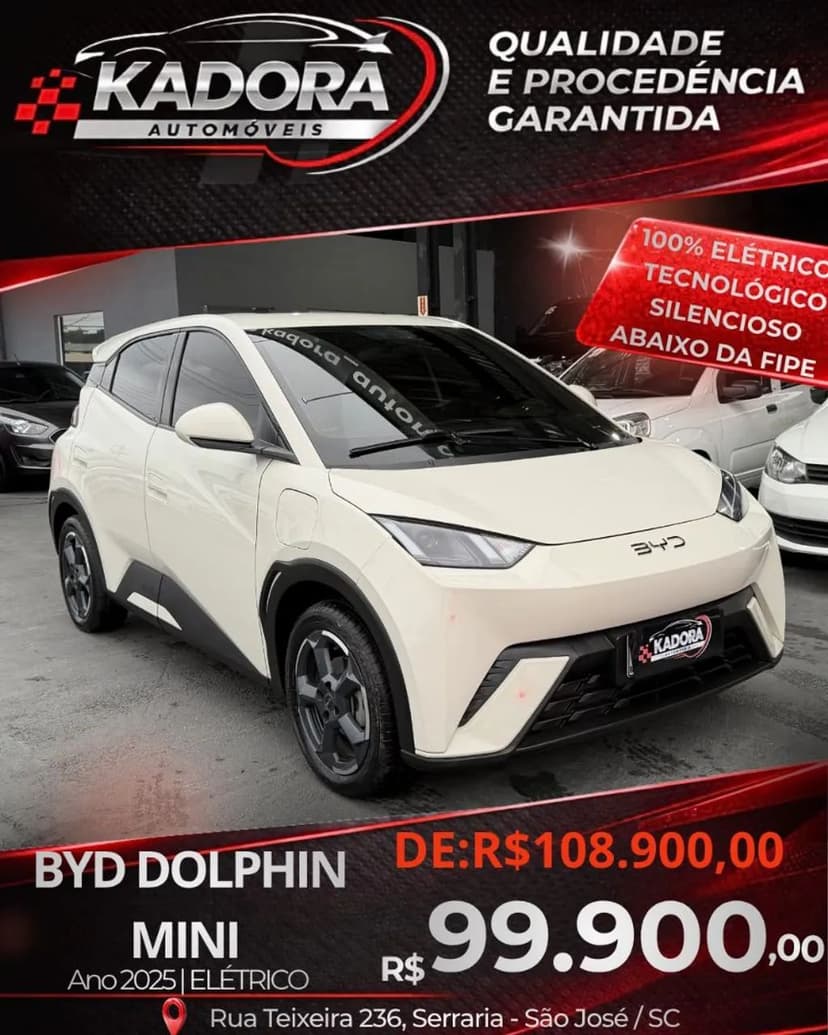 BYD Dolphin Mini (Elétrico) 2025