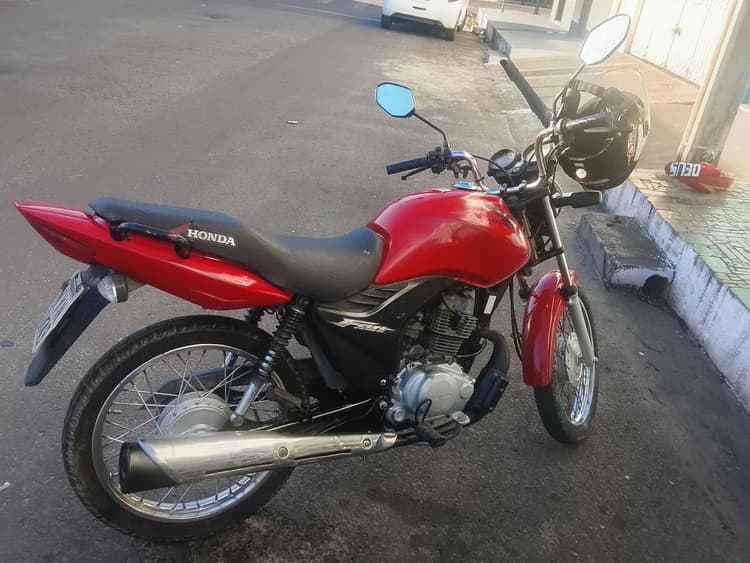 Honda cg conservada vendo troco 