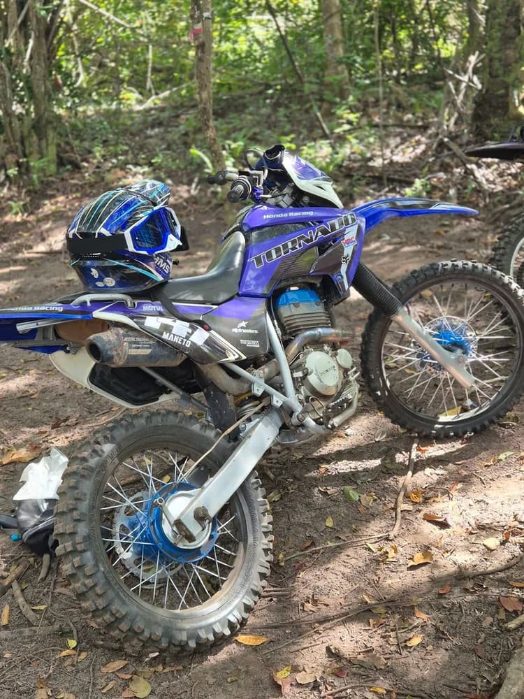 Xr250 tornado de trilha