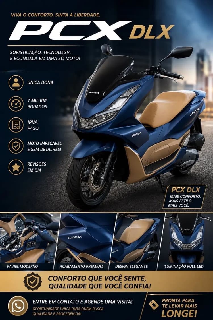 PCX DLX 2024