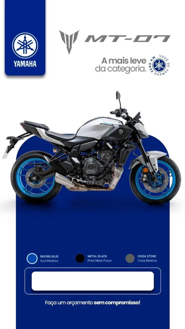  MT-07 CONNECTED 2026