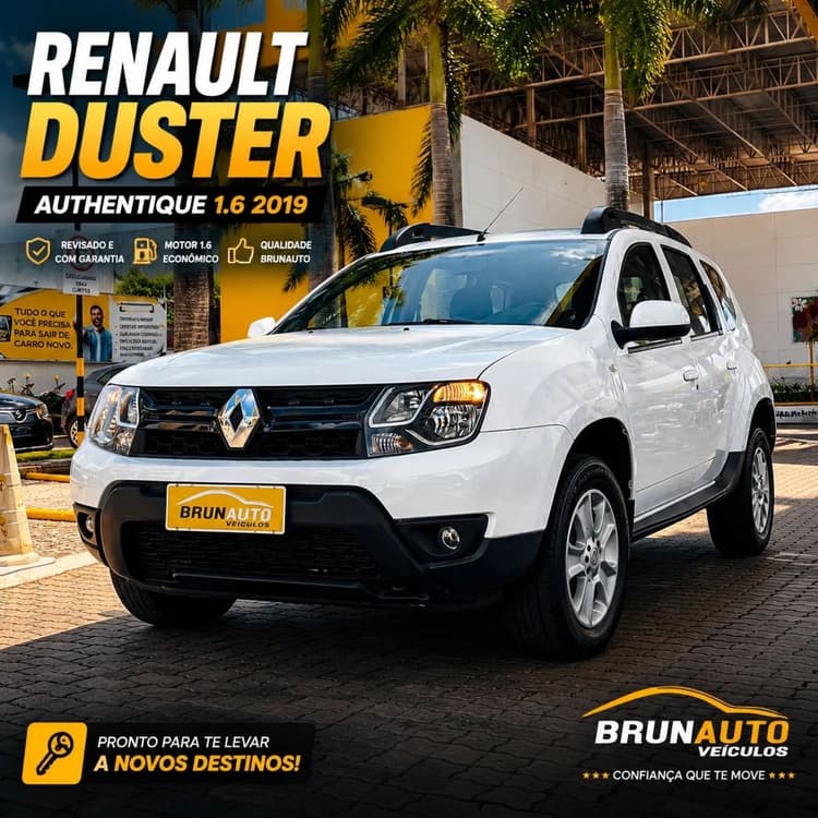 Renault Duster Authent. 1.6 Flex 16V Aut.(pcd) 2019