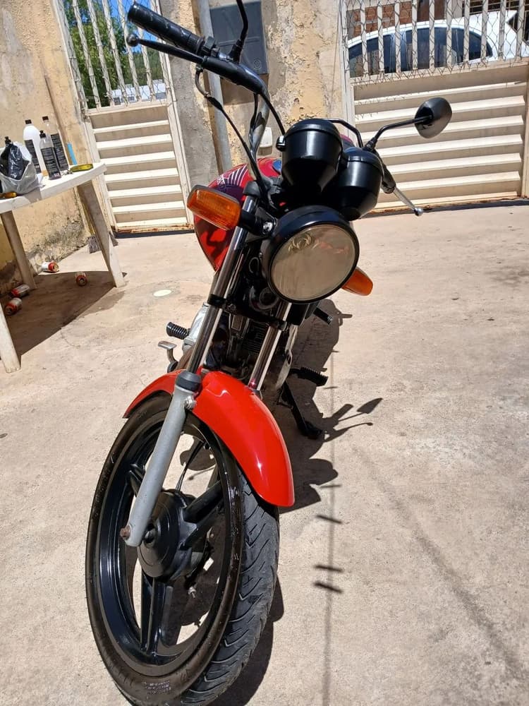 Honda CG Fan ks 125 2011 partida pedal