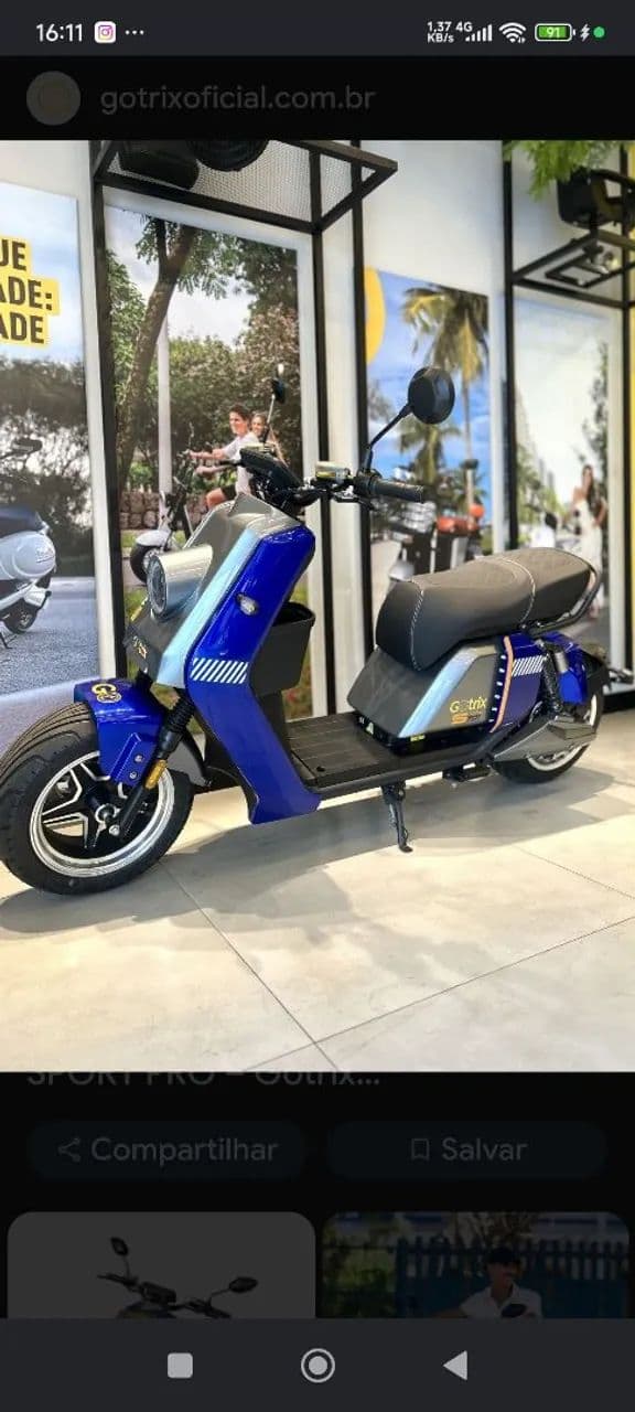 Moto elétrica Sport 701,em lagarto/Se