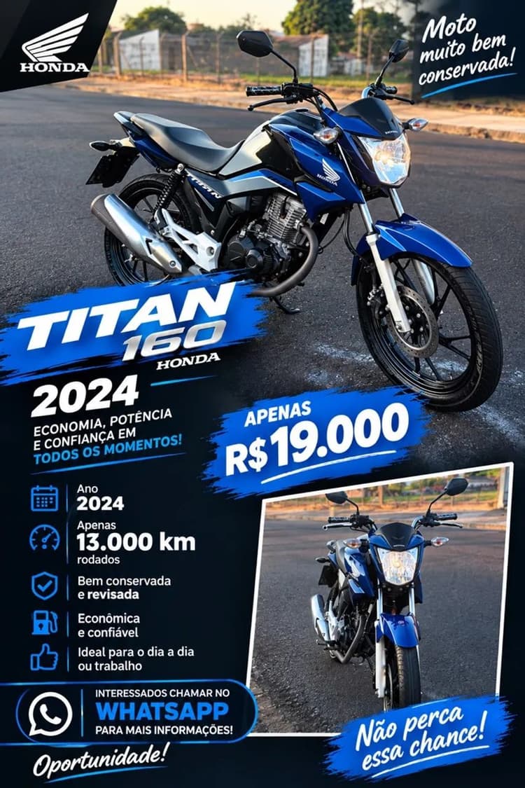 Honda titan 160 