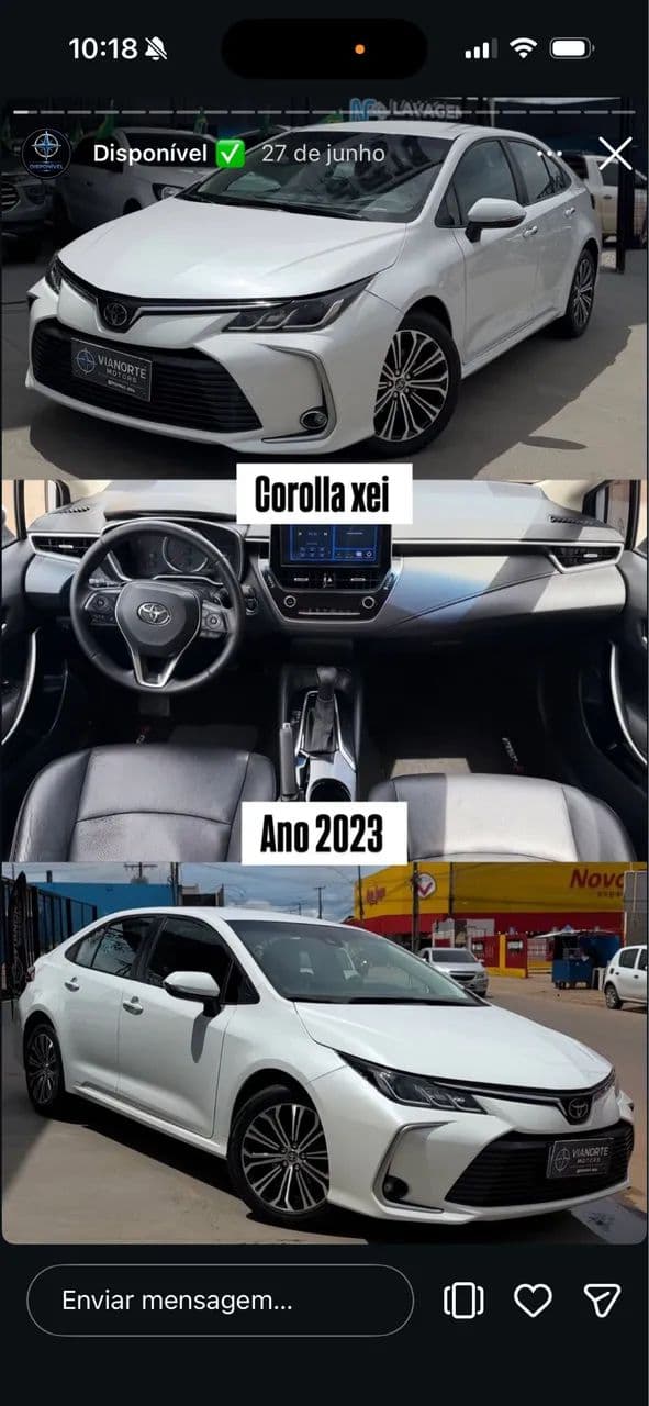 Toyota Corolla XEI 2.0 Flex 16V Aut. 2023