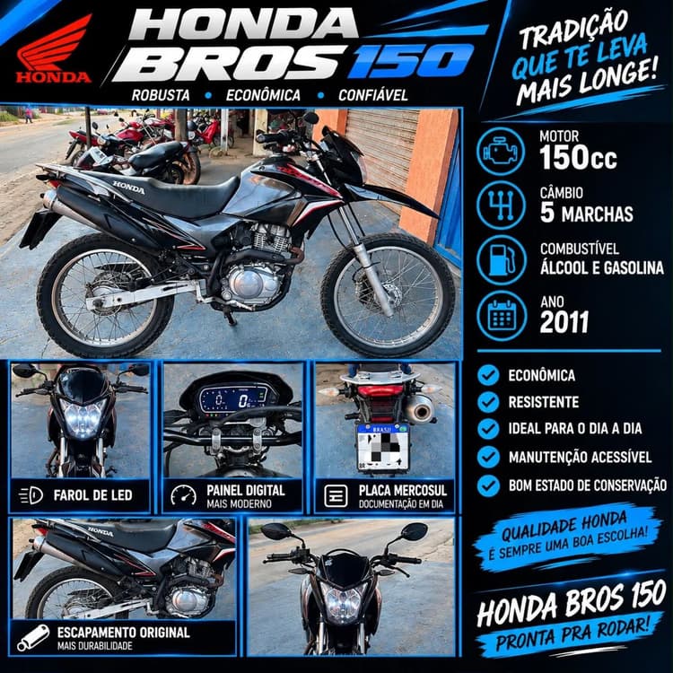 Vendo bros 150 