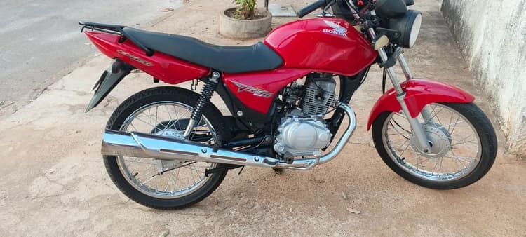 Titan 150  vermelha 