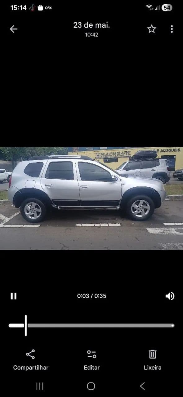 Renault Duster Dynamique 2.0 Hi-flex 16V Aut. 2013