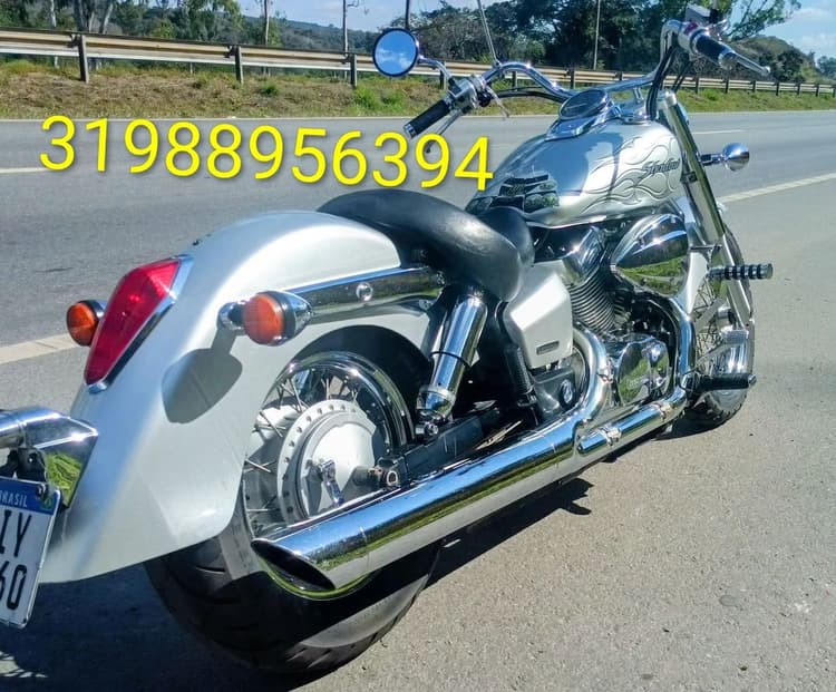  shadow 750 ano 2008 prata