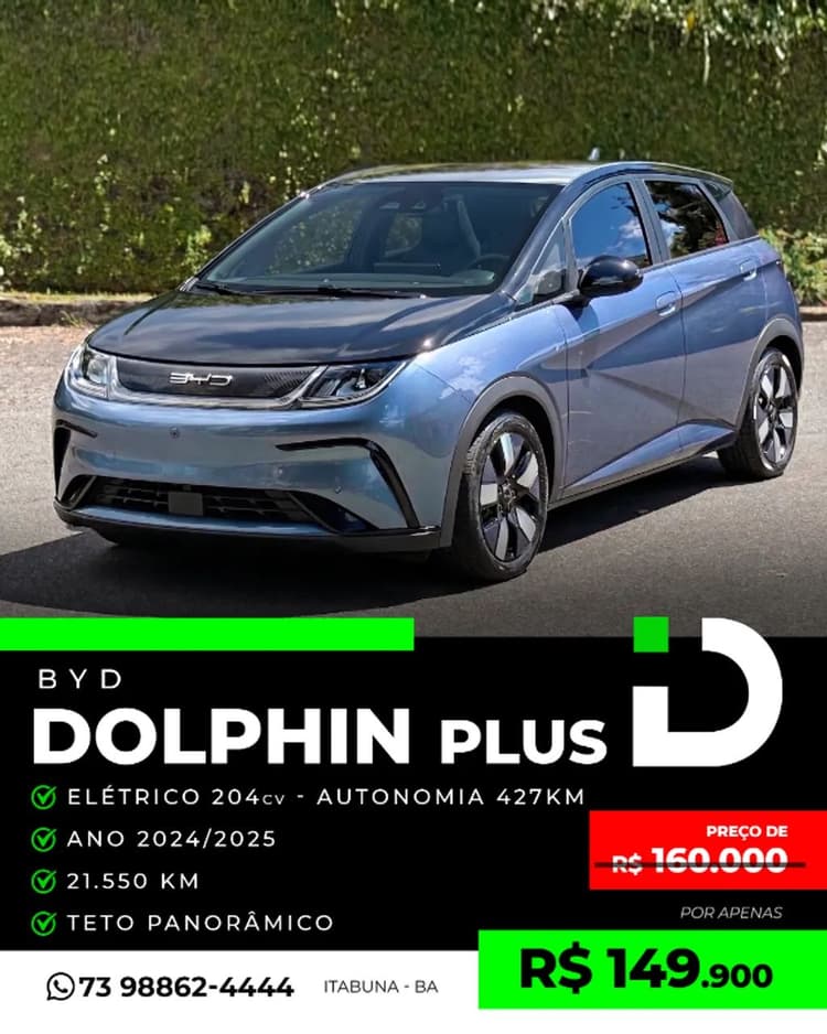 BYD Dolphin Plus (Elétrico) 2025