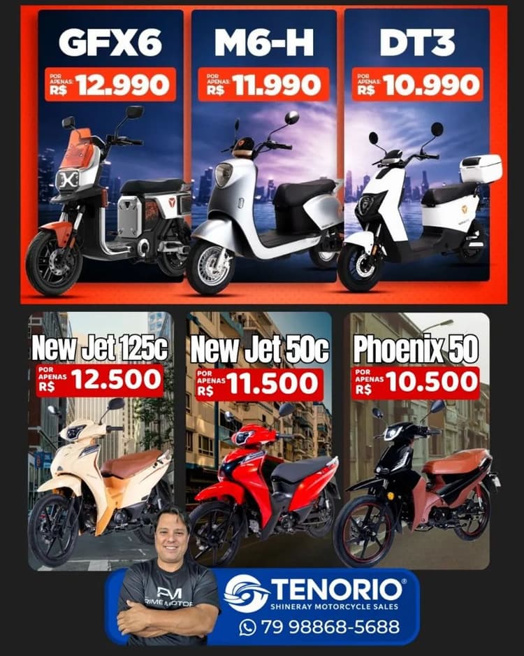 Garanta sua zero km com Tenório 