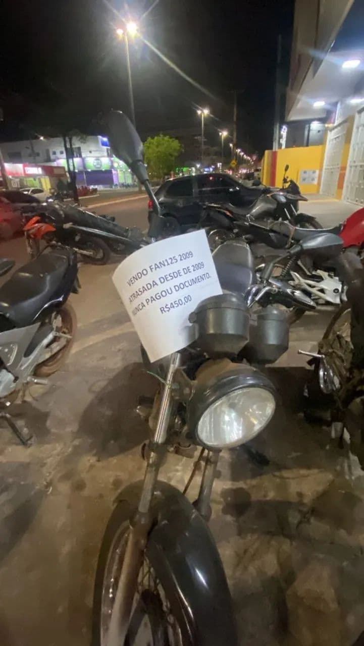 VENDO 125 CG DE LEILAO