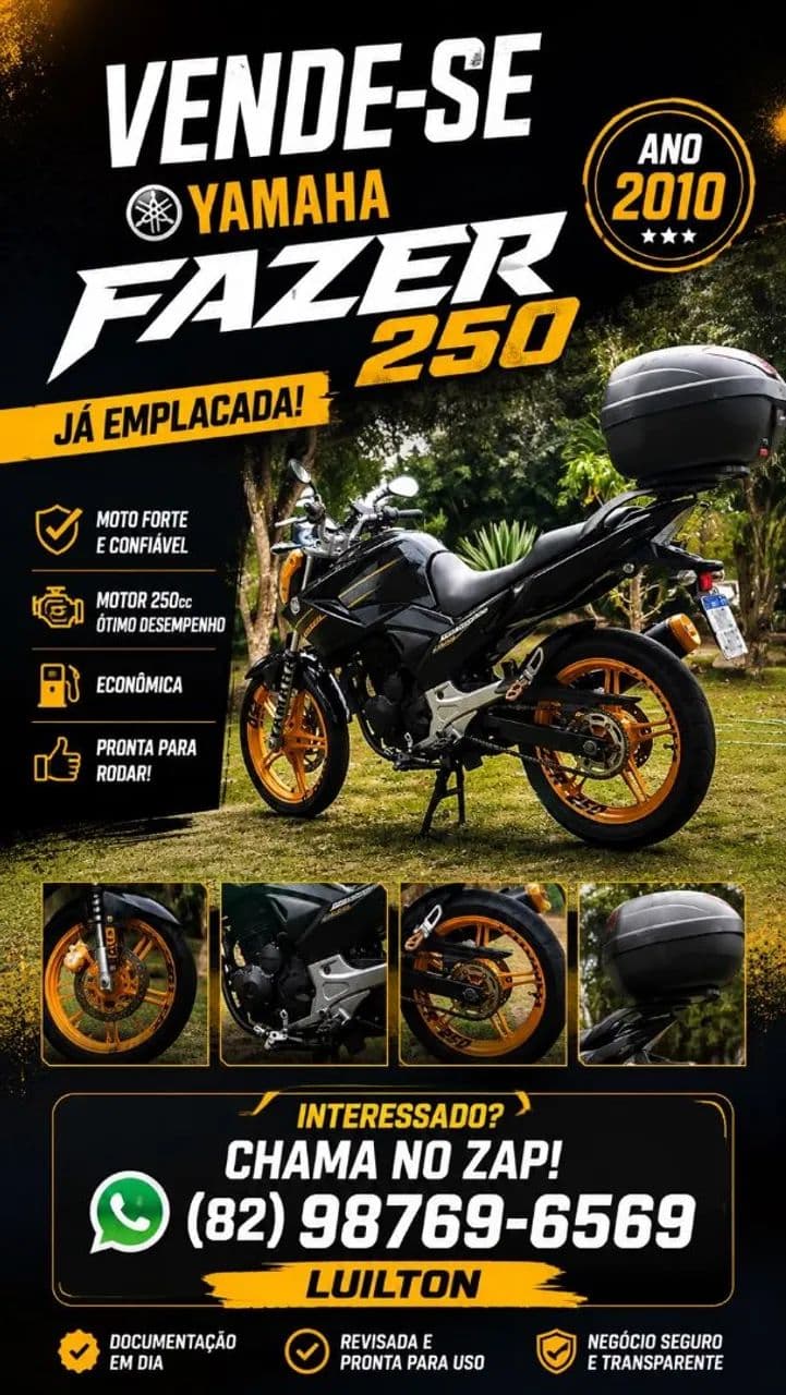 Fazer 250 ano 2010