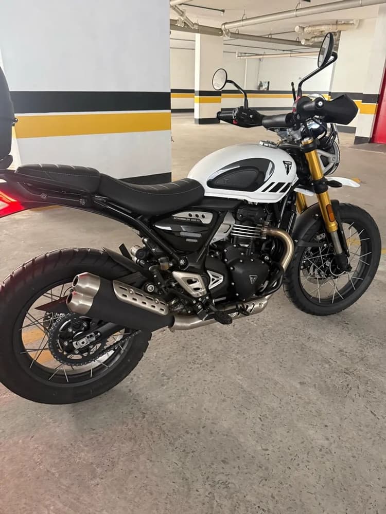 Triumph Scrambler 400xc 240km 