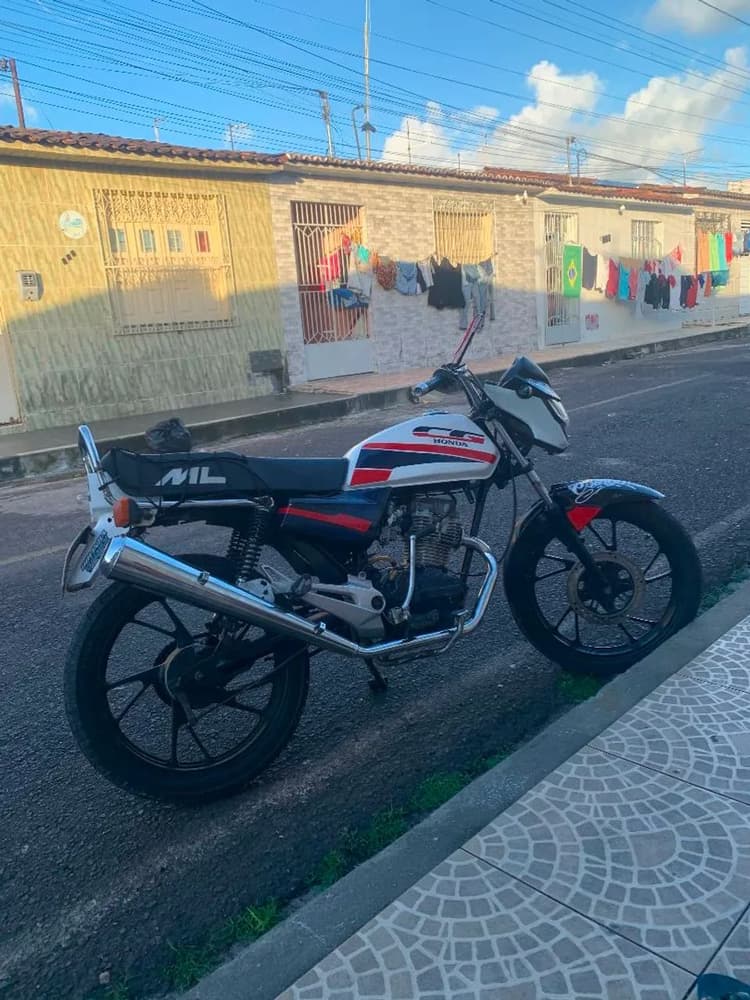 Vendo cg today 85 oh troco 