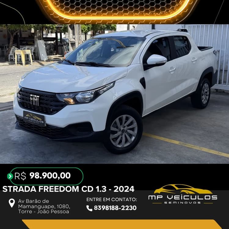 Fiat Strada Freedom 1.3 Flex 8V CD 2024