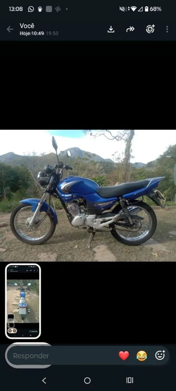 YBR 125 start 