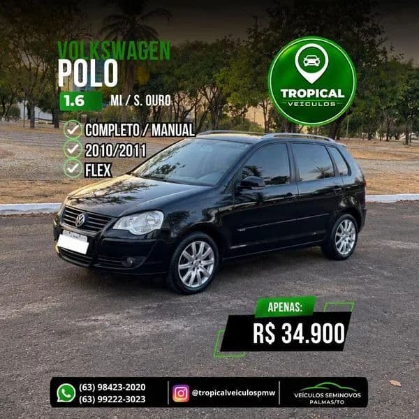 Volkswagen Polo 1.6 E-flex 8V 5P 2011