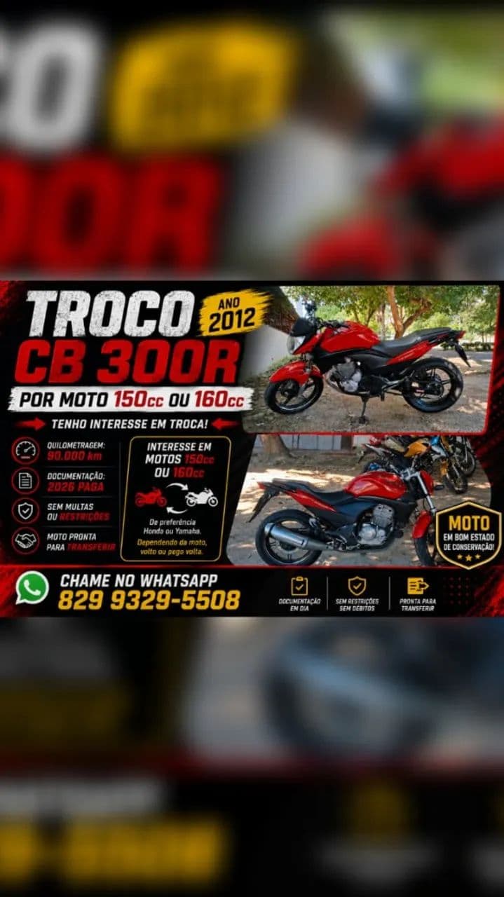HONDA CB 300 2012 
