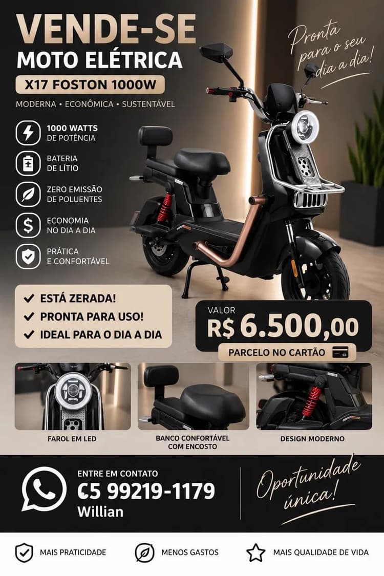 MOTO ELÉTRICA 