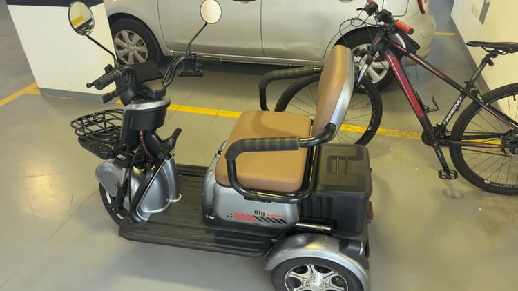 Triciclo auto propelido 