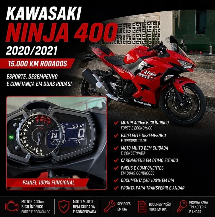 KAWASAKI NINJA 400