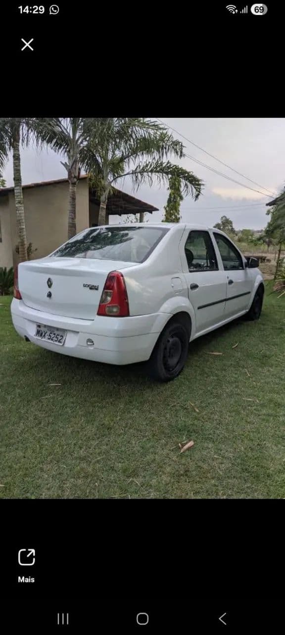 Renault Logan Expression Hi-flex 1.6 8V 4P 2010