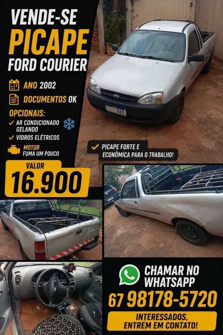 Ford Courier 1.6 L/ 1.6 Flex 2003