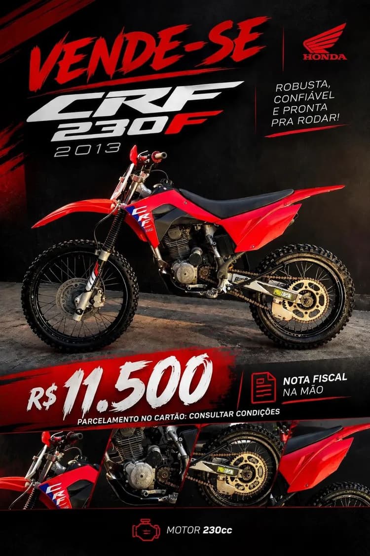 CRF 230F 2013