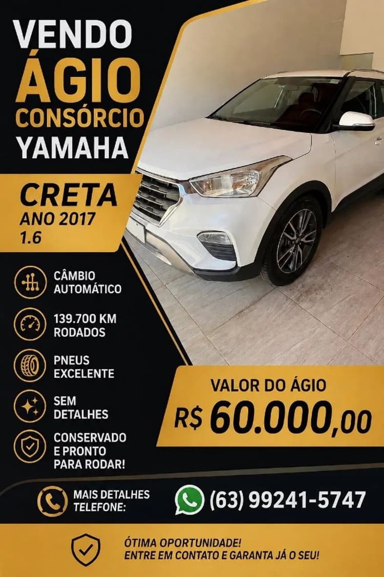 Hyundai Creta Pulse 1.6 16V Flex Aut. 2018