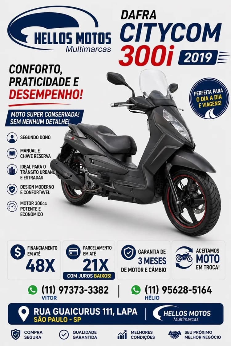 Dafra Citycom  50 cc 