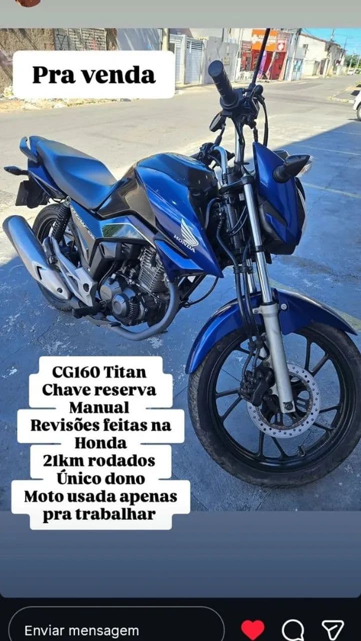 Moto único dono! 