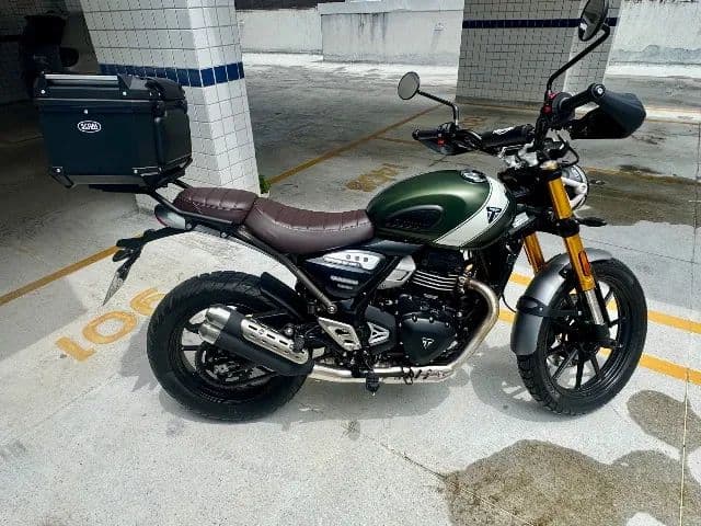 Triumph Scrambler 400X 2026 praticamente 0km