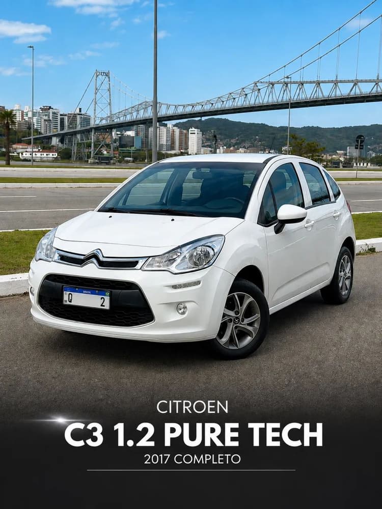 Citroen C3 Attraction Pure Tech 1.2 Flex 12V MEC 2017