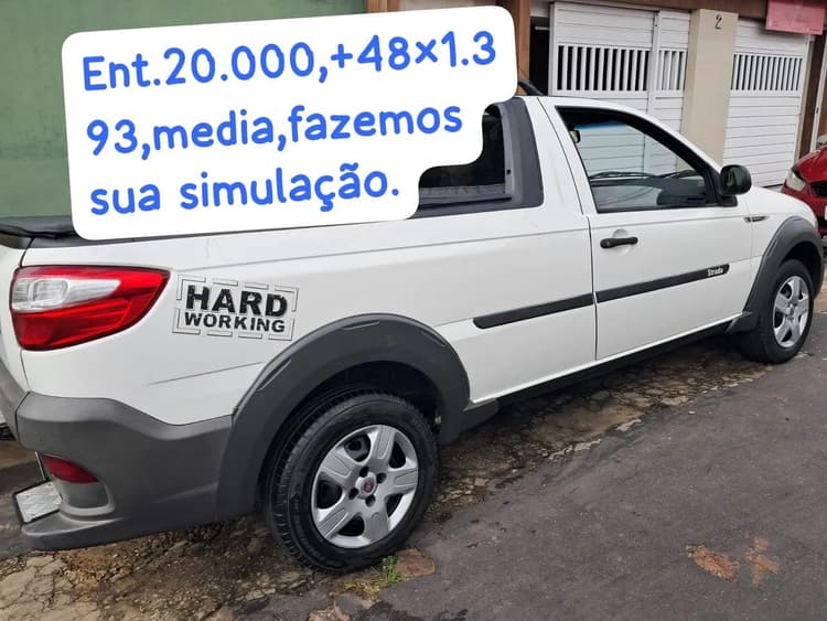 Fiat Strada Working Hard 1.4 Fire Flex 8V CS 2020
